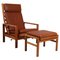 Lounge Chair with Ottoman by Henry Schubell for Madsen & Schubell, 1960s, Set of 2 1