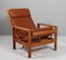 Lounge Chair with Ottoman by Henry Schubell for Madsen & Schubell, 1960s, Set of 2 8