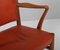 Nutwood Armchair attributed to Ole Wanscher for Fritz Hansen, Image 5