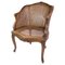 Armchai in Wicker & Walnut, 1920 1