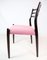 Mahogany Model 78 Dining Chairs attributed to N.O Møller, 1960, Set of 8, Image 4