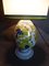 Antique White and Green Table Lamp 2