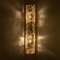 Blown Glass and Brass Wall Light attributed to Egon Hillebrand for Hille, 1969 10