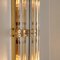 Murano Glass and Gilt Brass Sconce in the style of Venini, 1960s 10