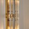 Murano Glass and Gilt Brass Sconce in the style of Venini, 1960s, Image 10