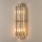 Murano Glass and Gilt Brass Sconce in the style of Venini, 1960s 7