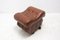 Vintage Leatherette Stool with Storage Space, Czechoslovakia, 1980s, Image 8