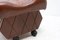 Vintage Leatherette Stool with Storage Space, Czechoslovakia, 1980s 10