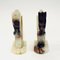 Vintage Handacarved Onyx Horseheads Bookends, Italy, 1970s, Set of 2, Image 7