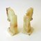 Vintage Handacarved Onyx Horseheads Bookends, Italy, 1970s, Set of 2 2