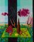 Leo Guida, Olio su tela, Finestra con natura morta, anni '70, Immagine 1