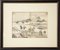 Nach K. Hokusai, Blick auf den Berg Fuji, Holzschnitt, 1878, gerahmt 1