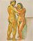 Jean Delpech, Nude, Original Watercolour, Mid-20th Century 1