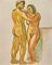 Jean Delpech, Nude, Original Watercolour, Mid-20th Century, Image 1