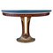 Art Deco Oval Console Table, Italy, 1940s, Image 1