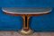 Art Deco Oval Console Table, Italy, 1940s 5