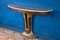 Art Deco Oval Console Table, Italy, 1940s 3