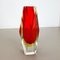 Large Red Murano Glass Sommerso Vase attributed to Flavio Poli, Italy, 1970s, Image 14