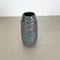 Crusty Fat Lava Multi-Color Vase from Scheurich, Germany, 1970s, Image 6