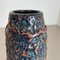 Vase Crusty Fat Lava Multicolore de Scheurich, Allemagne, 1970s 17