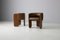 Dinette Chairs by Luigi Massoni for Poltrona Frau, 1980, Set of 2 6