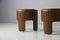 Dinette Chairs by Luigi Massoni for Poltrona Frau, 1980, Set of 2 5