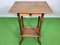 Oak Side Table with Drawer, 1910s, Image 2