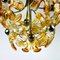 Mid-Century Amber Murano Chandelier from Mazzega, Italy, 1970s 8