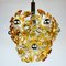 Mid-Century Amber Murano Chandelier from Mazzega, Italy, 1970s 10