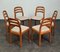 Danish Holdorf Chairs attributed to Dyrlund, Set of 6 3