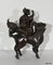 Chinese Bronze Figure with Foo Dog, Early 1900s 7