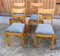 Art Deco Dining Chairs, 1940s, Set of 4 6