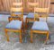 Art Deco Dining Chairs, 1940s, Set of 4, Image 6