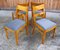 Art Deco Dining Chairs, 1940s, Set of 4 4