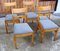 Art Deco Dining Chairs, 1940s, Set of 4 1