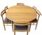 Model 382 Dining Chairs in Oak by H.W. Klein for Bramin, 1960s, Set of 6, Image 2