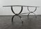 Vintage Coffee Table with Glass Top, Image 4