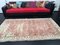 Red Distressed Oriental Faded Rug 4