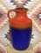 Large Red & Blue Ceramic 7064-45 Vase from Carstens Tönnieshof, 1970s 10