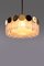 Lámpara colgante Hollywood Regency atribuida a Kaiser Leuchten, Alemania, años 60, Imagen 2