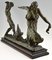 Félix Benneteau-Degrois, Art Deco Dancers, 1920s, Bronze 4