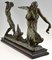 Félix Benneteau-Degrois, Art Deco Dancers, 1920s, Bronze, Image 4