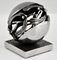 Art Deco Wrought Iron Mistletoe Paperweight by Edgar Brandt, France, 1921 4