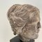 Baroque Gray Sandstone Head of a Woman on a Black Base, 1780s 22