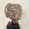 Baroque Gray Sandstone Head of a Woman on a Black Base, 1780s 5