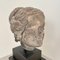 Baroque Gray Sandstone Head of a Woman on a Black Base, 1780s, Image 11