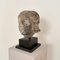 Baroque Gray Sandstone Head of a Woman on a Black Base, 1780s, Image 23