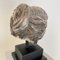 Baroque Gray Sandstone Head of a Woman on a Black Base, 1780s, Image 15