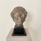 Baroque Gray Sandstone Head of a Woman on a Black Base, 1780s, Image 9