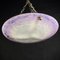 Vintage Art Deco Pate De Verre Ceiling Lamp from Schneider, 1920s 3